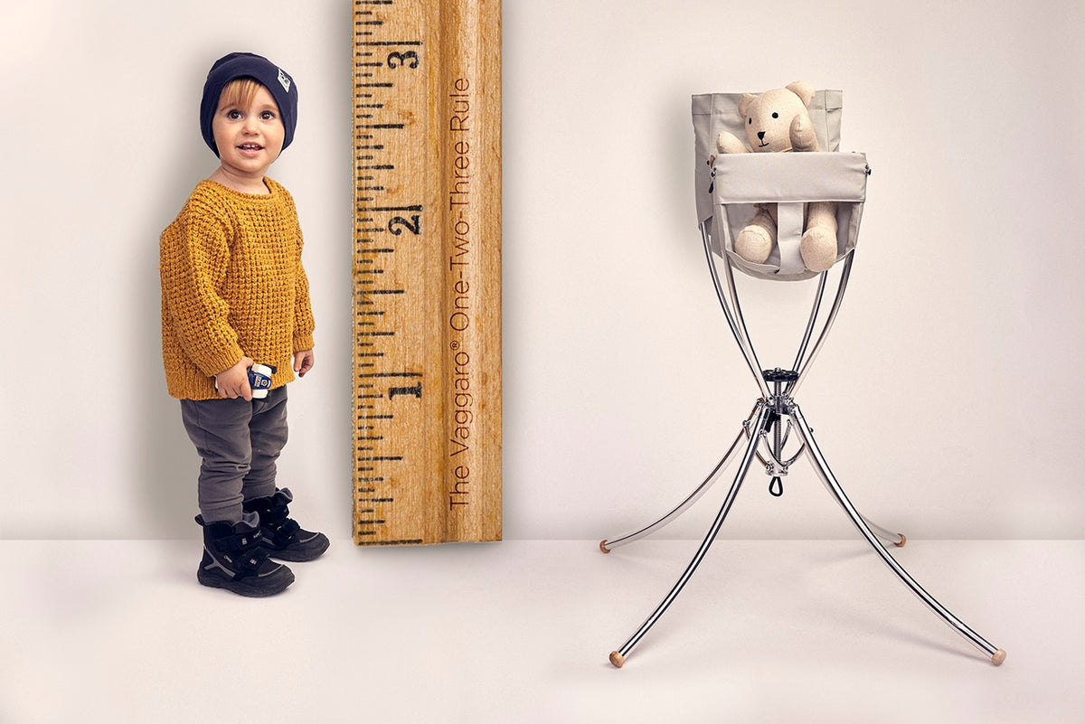 Vaggaro high chair for meals at home and away